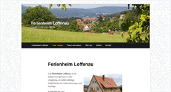 Desktop Screenshot of ferienheim-loffenau.de