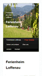 Mobile Screenshot of ferienheim-loffenau.de